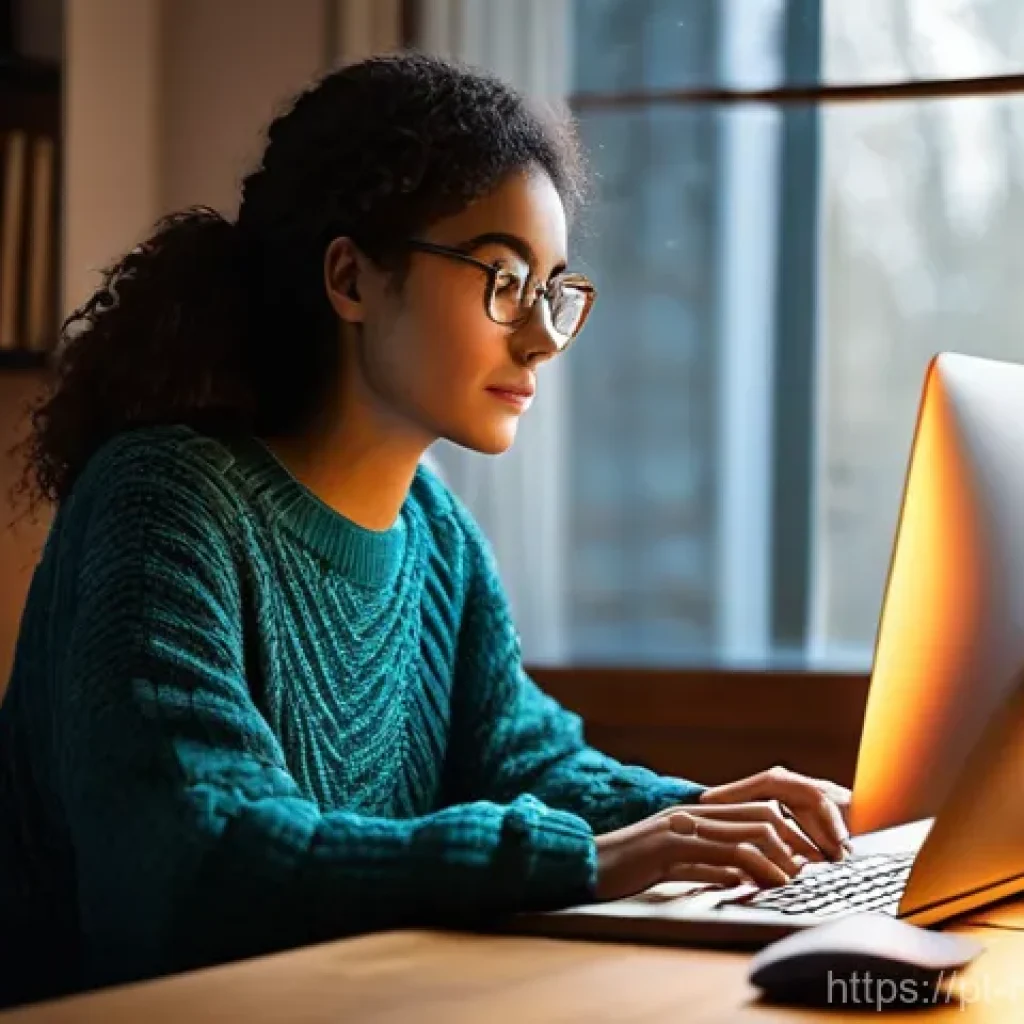 IT 개발 사이드잡 - **Prompt 1: Dedicated Developer in a Cozy Home Office**
A young, diverse individual (e.g., a wom...
