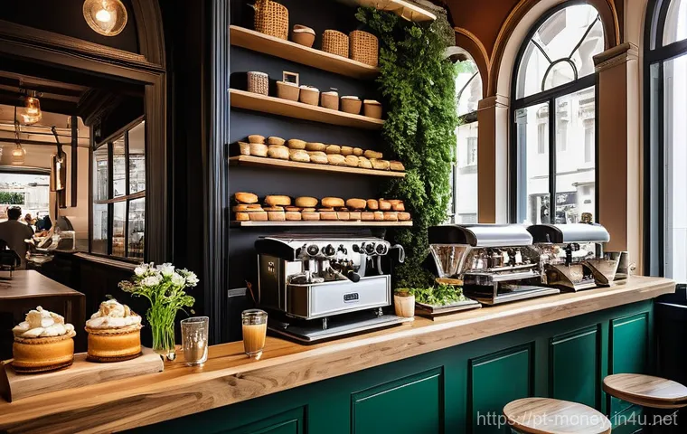 카페 창업 비용과 절차 - **Prompt 1: Cozy Cafe Interior with Diverse Customers**
"A vibrant and welcoming interior of a m...