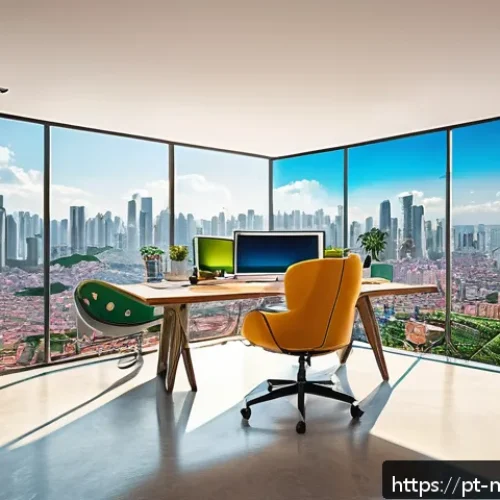 3D 모델링 판매 - A modern Brazilian creative professional workspace featuring a 3D artist at a sleek desk with dual m...